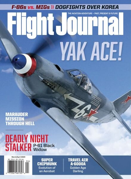 Flight Journal – March 2023 Cover