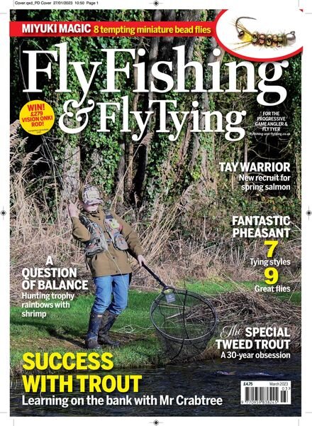 Fly Fishing & Fly Tying – March 2023 Cover