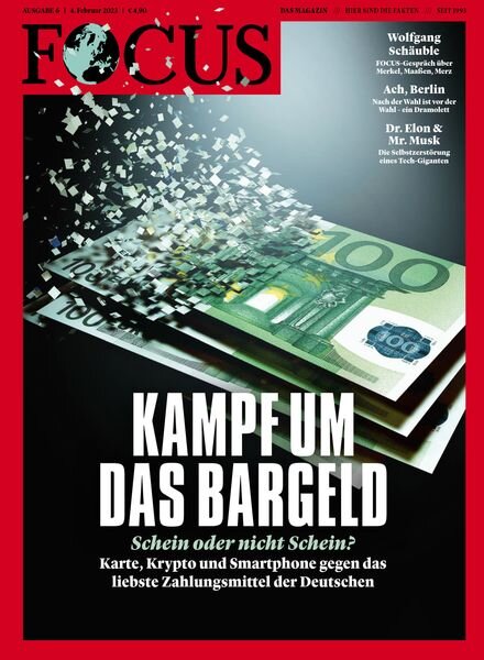 FOCUS – 03 Februar 2023 Cover
