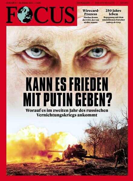 FOCUS – 18 Februar 2023 Cover