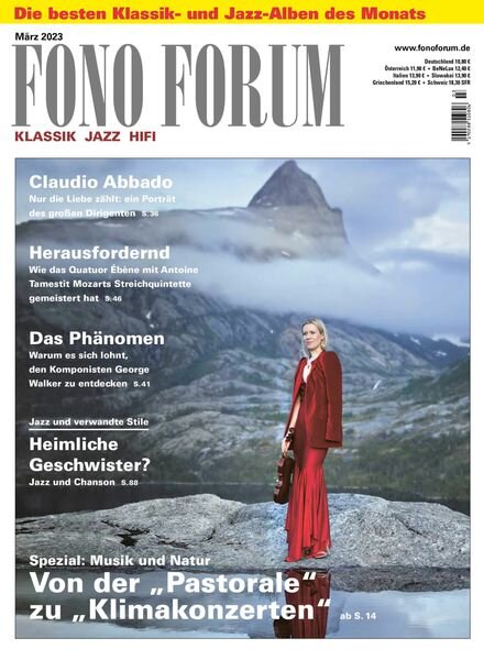 Fono Forum – Marz 2023 Cover