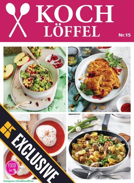 FOODkiss Liebes Land KOCHLOFFEL – Februar 2023 Cover