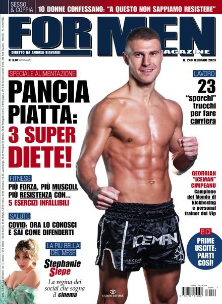 For Men Magazine – Febbraio 2023 Cover