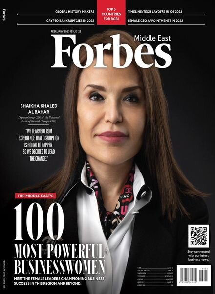 Forbes Middle East English – 10 February 2023 Cover