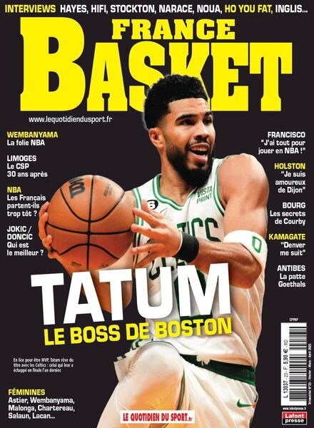 France basket – 01 fevrier 2023 Cover
