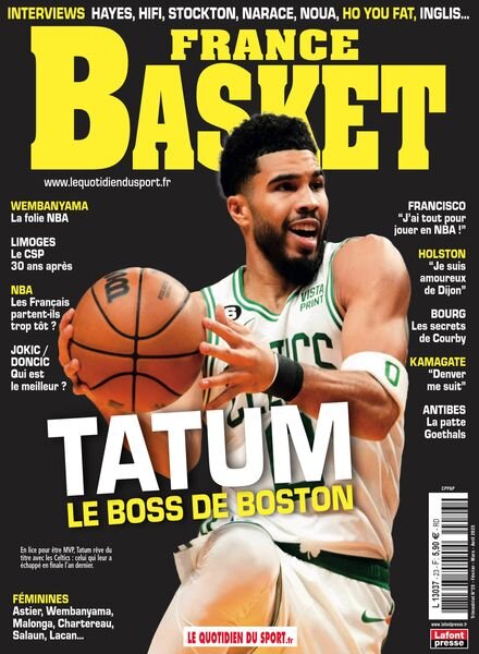 France Basket – Fevrier-Avril 2023 Cover