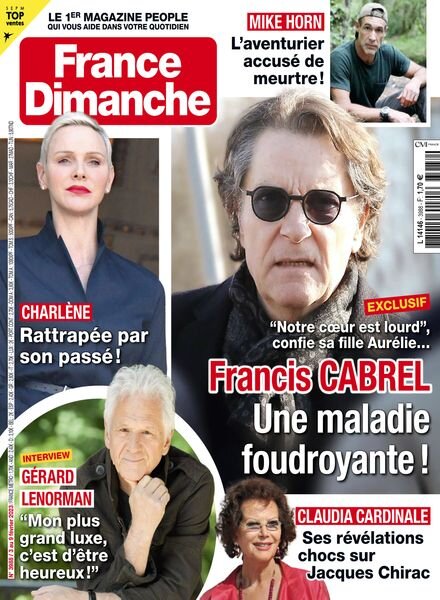 France Dimanche – 03 fevrier 2023 Cover