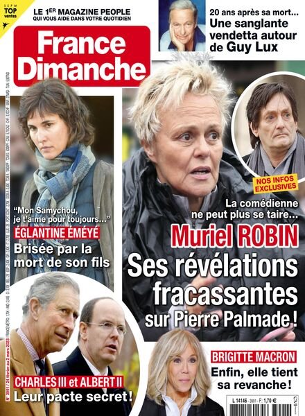 France Dimanche – 24 fevrier 2023 Cover