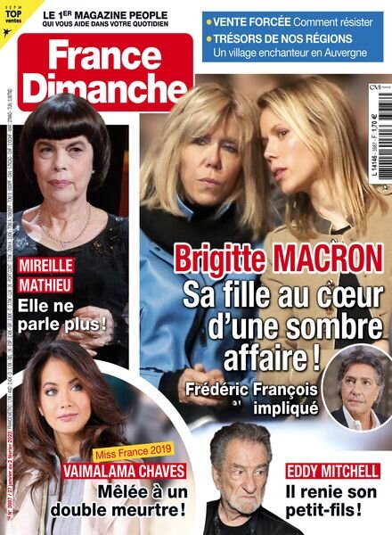 France Dimanche – 27 janvier 2023 Cover