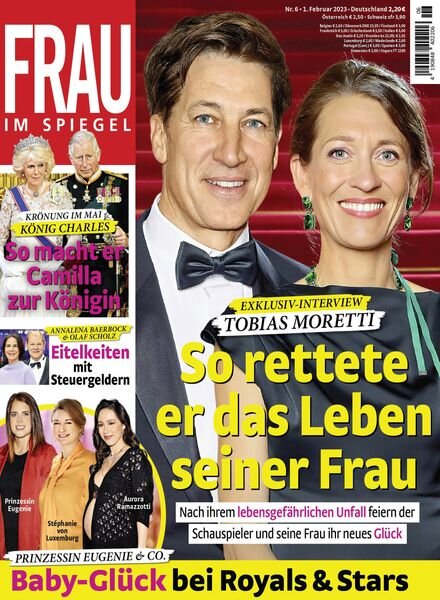 Frau im Spiegel – 01 Februar 2023 Cover