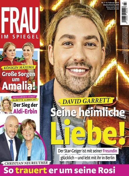 Frau im Spiegel – 08 Februar 2023 Cover