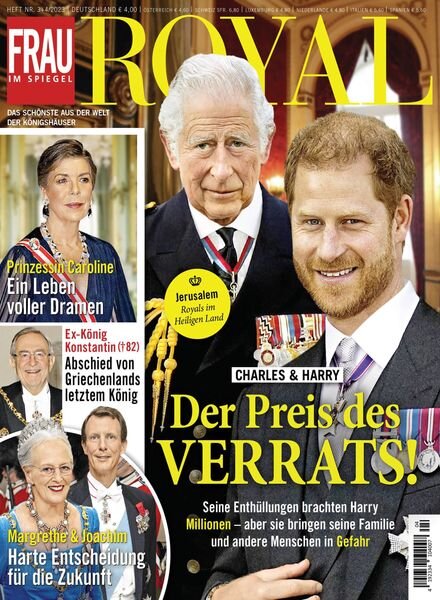 Frau im Spiegel Royal – 01 Februar 2023 Cover