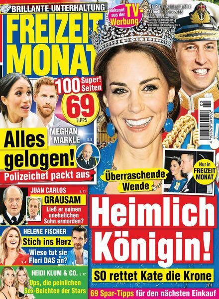 Freizeit Monat – Februar 2023 Cover