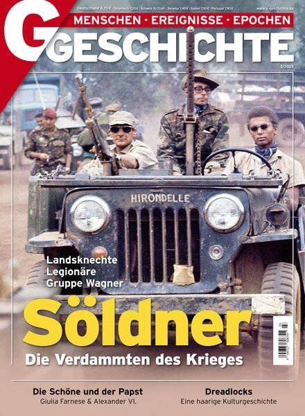 G Geschichte Germany – Marz 2023 Cover