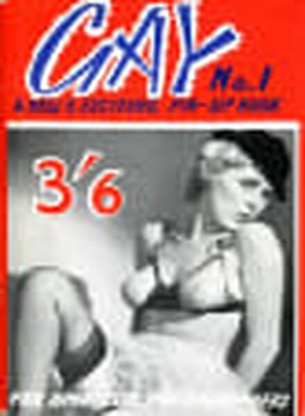 Gay UK – N 1 Cover