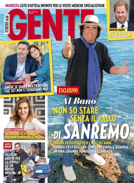 Gente Italia – 10 febbraio 2023 Cover