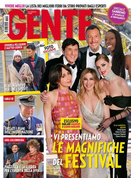 Gente Italia – 11 Febbraio 2023 Cover