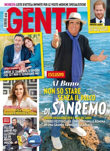 Gente Italia – 18 Febbraio 2023 Cover