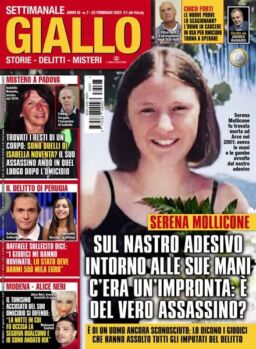 Giallo – 22 Febbraio 2023
