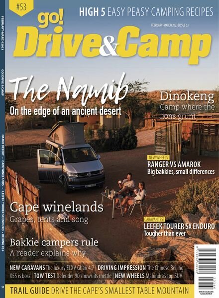 Go! Drive & Camp – February 2023 Cover