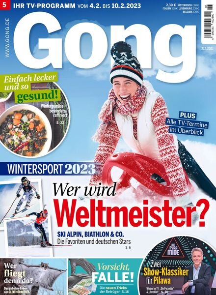 Gong – 27 Januar 2023 Cover