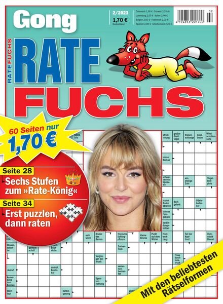 Gong Ratefuchs – Marz 2023 Cover