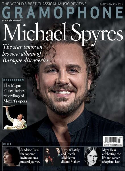 Gramophone – March 2023 Cover