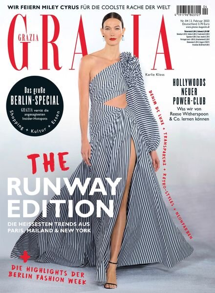 Grazia Germany – 02 Februar 2023 Cover