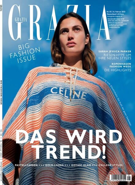 Grazia Germany – 16 Februar 2023 Cover