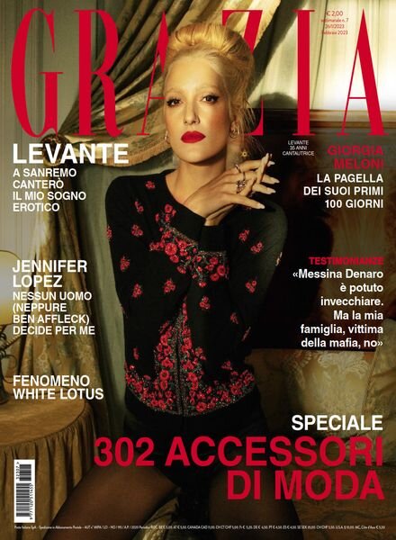Grazia Italia – 01 febbraio 2023 Cover