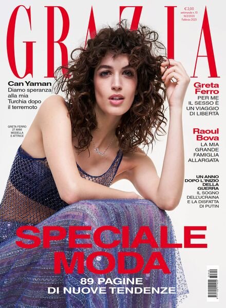 Grazia Italia – 16 Febbraio 2023 Cover