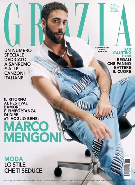 Grazia Italia – 2 Febbraio 2023 Cover