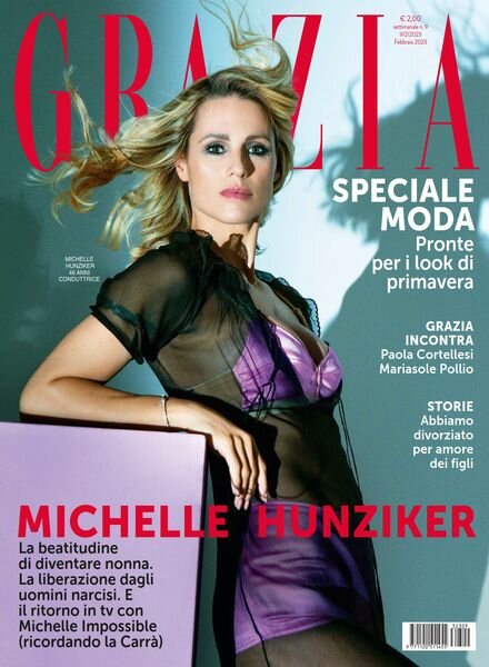 Grazia Italia – 9 Febbraio 2023 Cover