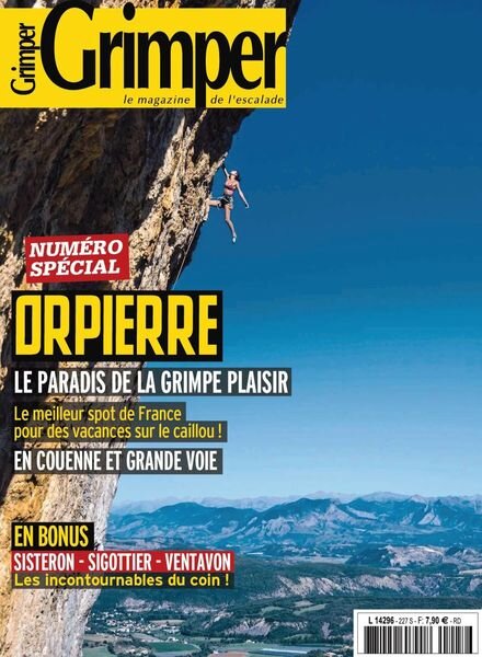 Grimper – 01 fevrier 2023 Cover