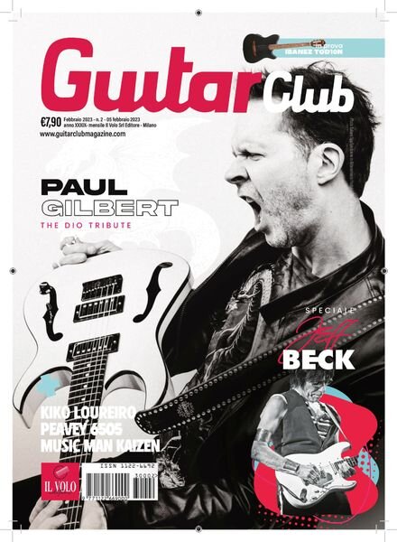 Guitar Club Magazine – febbraio 2023 Cover
