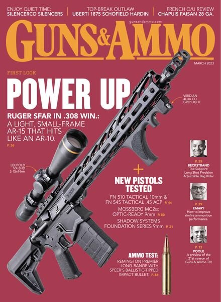 Guns & Ammo – March 2023 Cover
