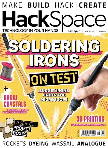 HackSpace – March 2023 Cover