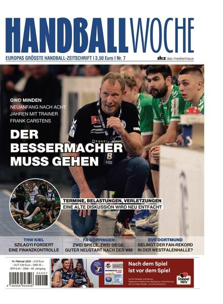 Handballwoche – 14 Februar 2023 Cover