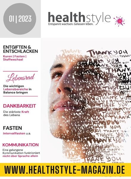 Healthstyle Gesundheit als Lifestyle – Februar 2023 Cover