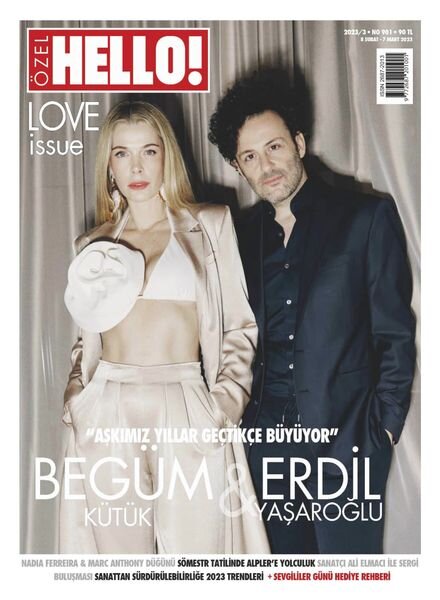 HELLO! Turkiye – 08 Subat 2023 Cover