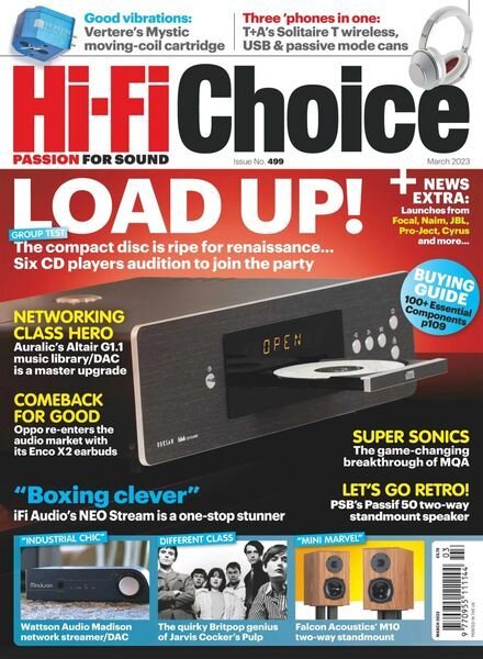 Hi-Fi Choice – Issue 499 – March 2023 Cover