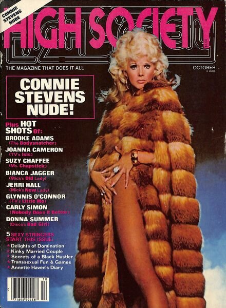 High Society – October 1979 Cover