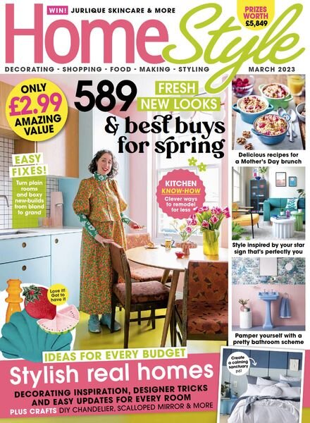HomeStyle UK – March 2023 Cover