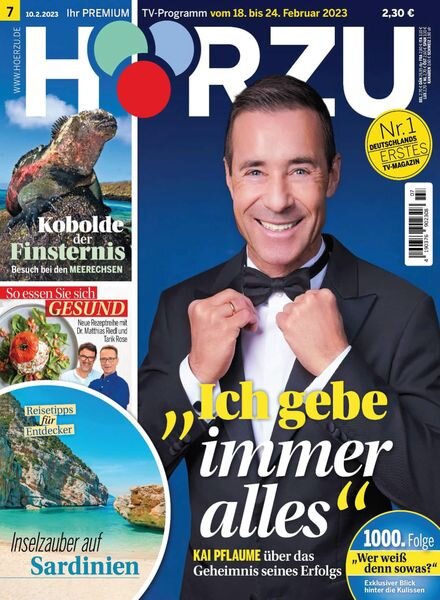 HORZU – 10 Februar 2023 Cover
