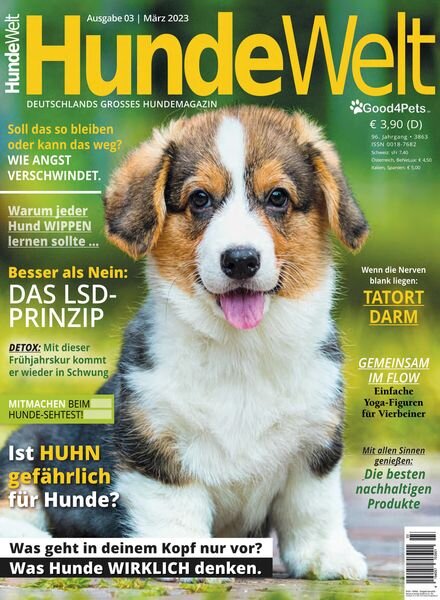 HundeWelt – Marz 2023 Cover