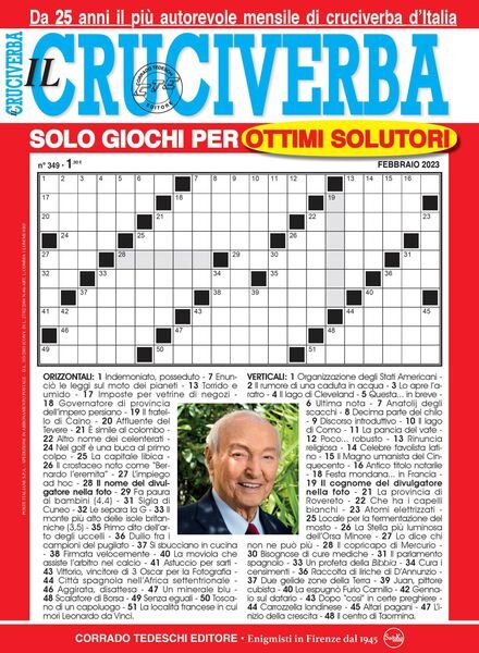 Il Cruciverba – febbraio 2023 Cover