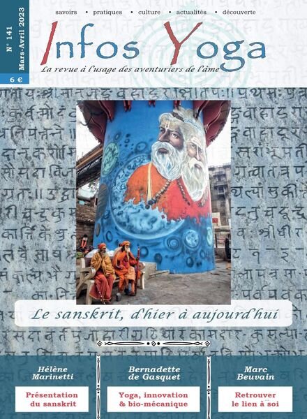 Infos Yoga – 01 janvier 2023 Cover