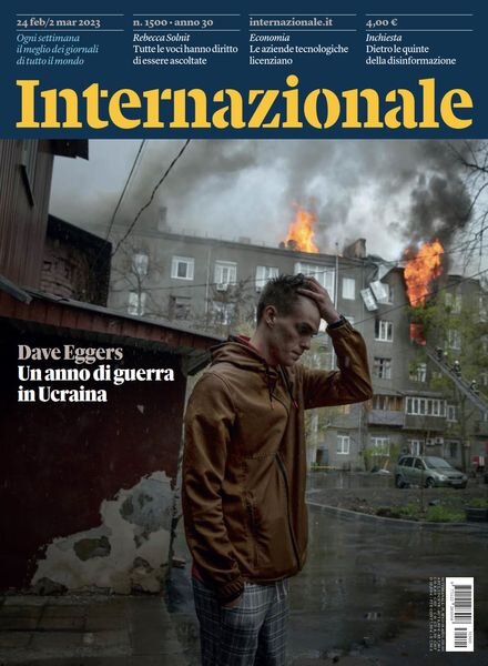 Internazionale – 24 Febbraio 2023 Cover