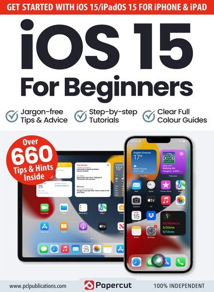 iOS 15 For Beginners – 28 January 2023 Cover