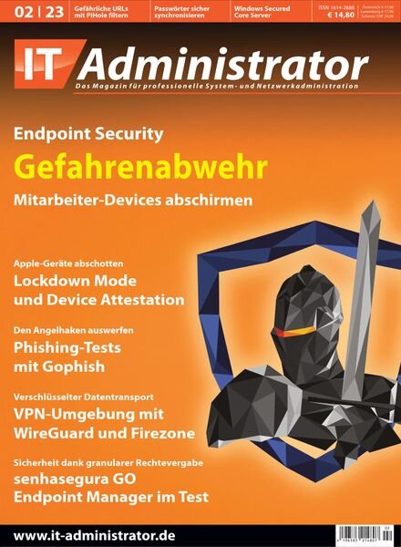 IT-Administrator – Februar 2023 Cover